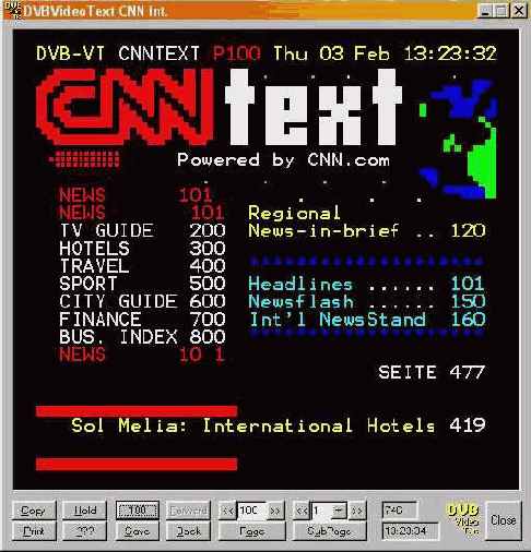  DVB Teletext